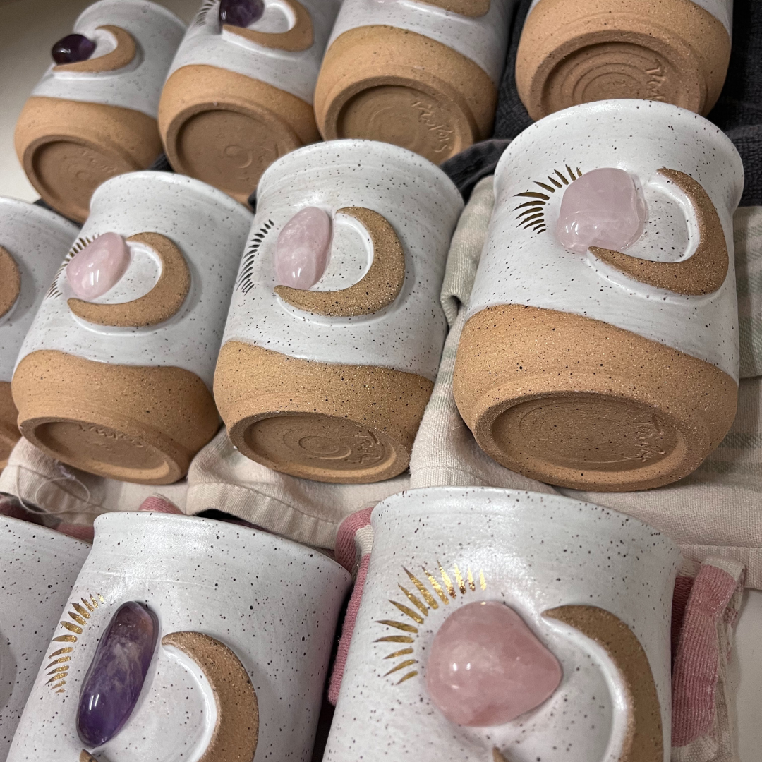 Handcrafted Ceramic Cacao Mugs