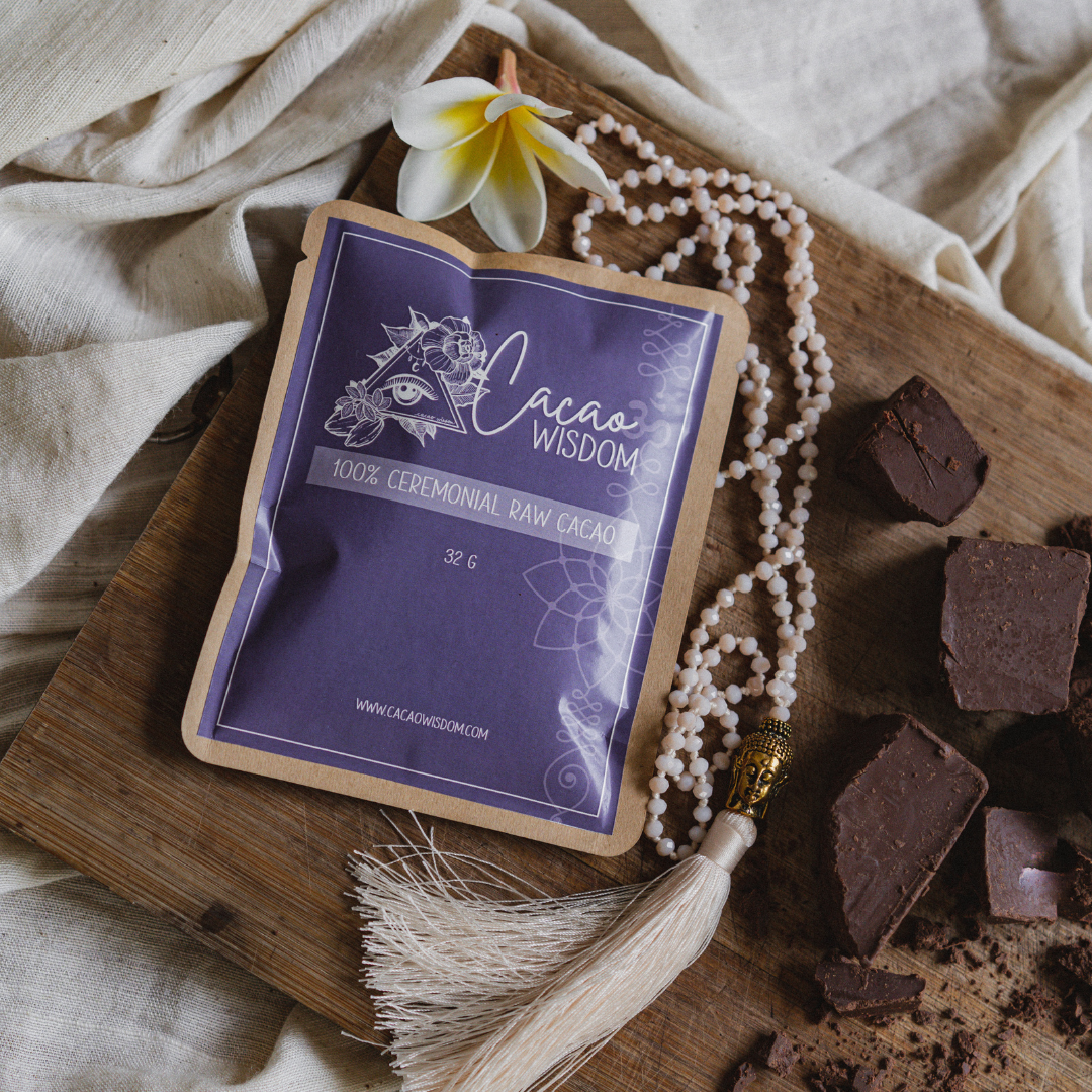 Bali Raw Ceremonial Grade Cacao - 32 g (1.1 oz)