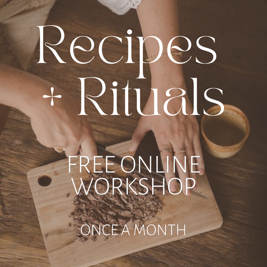 Free Sacred Cacao Recipes + Rituals Workshop